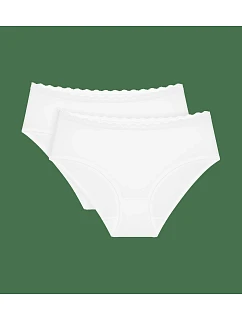 Feel Of Cotton Midi 2P - White - TRIUMPH White - TRIUMPH