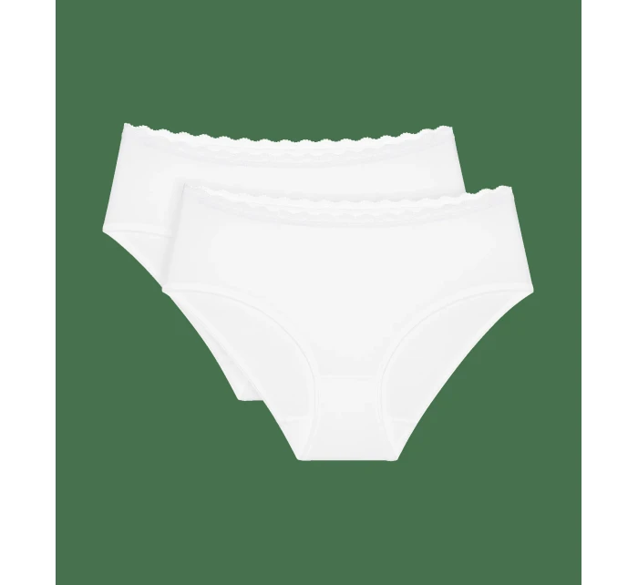 Feel Of Cotton Midi 2P - WHITE - TRIUMPH WHITE - TRIUMPH Feel Of Cotton Midi 2P - WHITE - TRIUMPH WHITE - TRIUMPH