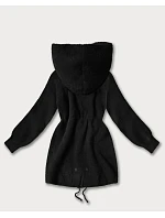 Vlněná bunda z alpaky černá (W017#) Vlněná bunda z alpaky černá (W017#)