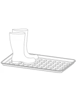 DRY PAD SHOESHINE DRY PAD BLACK PROSPERPLAST dětské