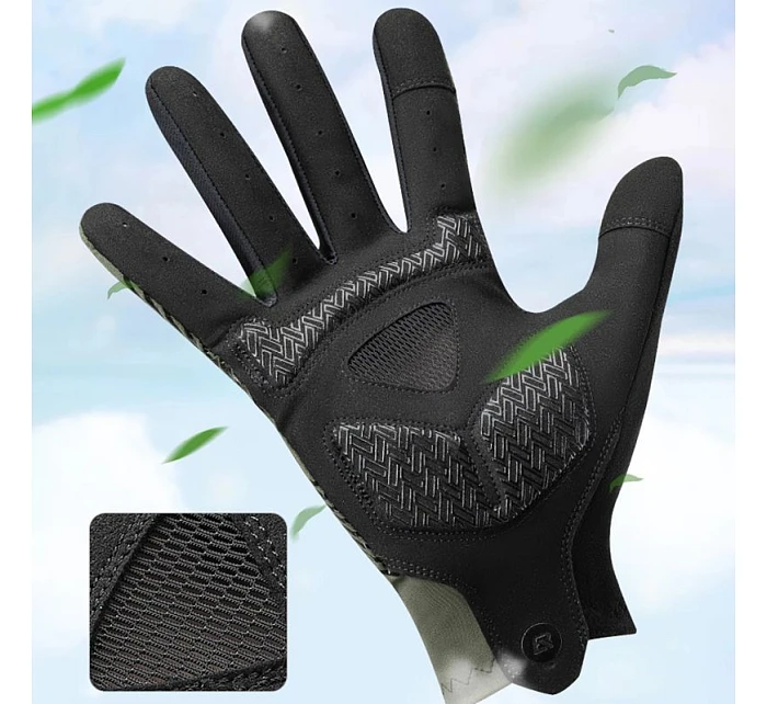 Cyklistické rukavice  velikost: XL zelené model 22083562 - Rockbros