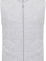 Kariban K 913 Mikrofleecová vesta "Luca" 20.K913 ash heather