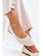 Dámské Ploché Baletky S Zlaté model 21689082 - Boto