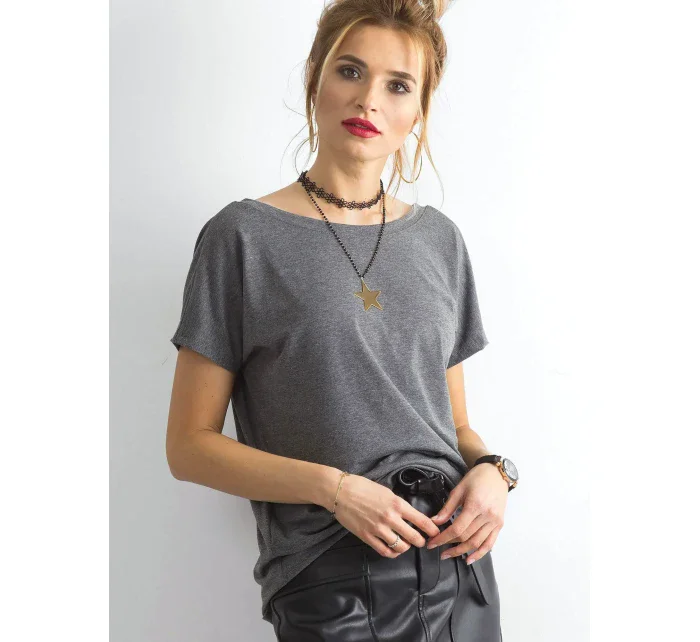 Tričko RV TS 4662.37P tmavě šedá