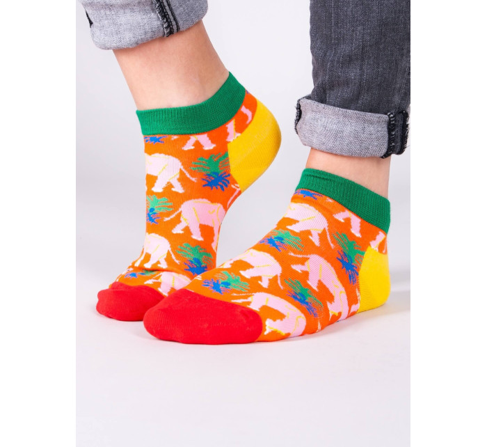 Kotníkové bavlněné ponožky Vzory Barvy Vícebarevné model 17179288 - Yoclub