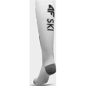 Dámské lyžařské ponožky 4F AW22UFSOF034 bílé