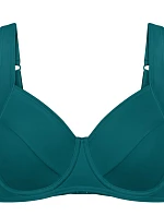Dámská plavková podprsenka Summer Mix & Match W 01 sd 00RA tmavě zelená- Triumph