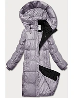 Dámská zimní bunda s kapucí Glakate heather (LU-238001#) Dámská zimní bunda s kapucí Glakate heather (LU-238001#)