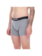 Pánské boxerky Levi's Boxers 3-Pack šedá bavlna