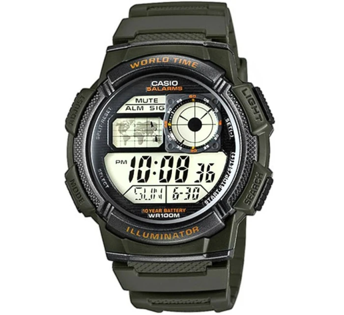 Pánské hodinky CASIO AE-1000W-3AVDF + krabice Pánské hodinky CASIO AE-1000W-3AVDF + krabice