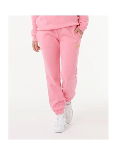 Kalhoty RIP CURL SURF PUFF TRACK PANT, růžové