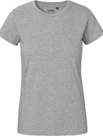 Neutral O 80001 Dámské tričko z těžké bio bavlny 77.8001 sport grey