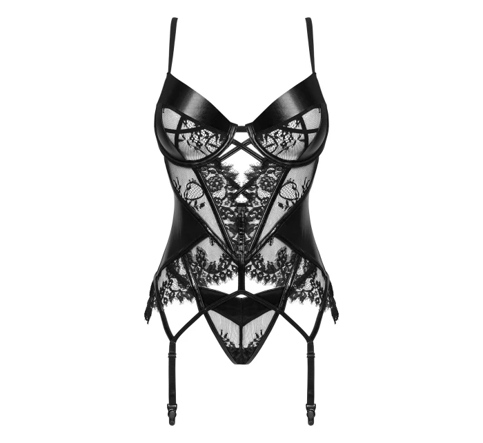 Korzet Beauty Night Leonela BN6738 barva:černá