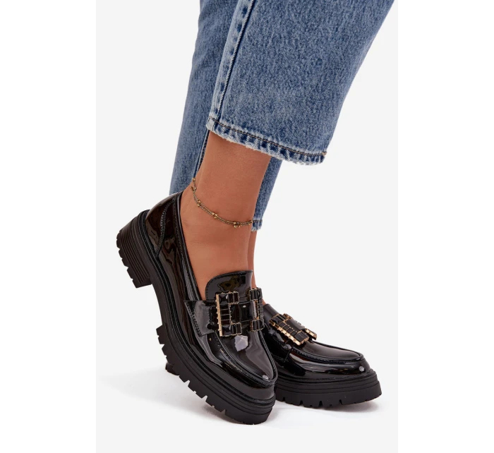 Dámské lakované s ozdobou Černé model 21747699 - Boto Dámské lakované s ozdobou Černé model 21747699 - Boto