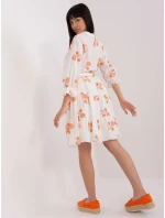 Šaty LK SK 509346.85 oranžová Šaty LK SK 509346.85 oranžová