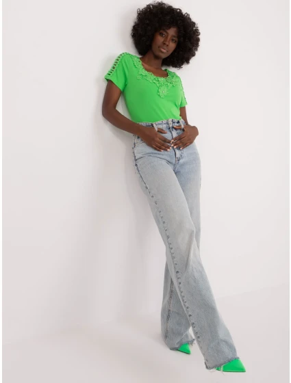 Bluzka PM BZ model 21153752 jasny zielony - FPrice Bluzka PM BZ model 21153752 jasny zielony - FPrice