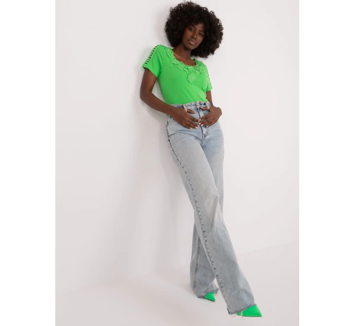 Bluzka PM BZ model 21153752 jasny zielony - FPrice Bluzka PM BZ model 21153752 jasny zielony - FPrice