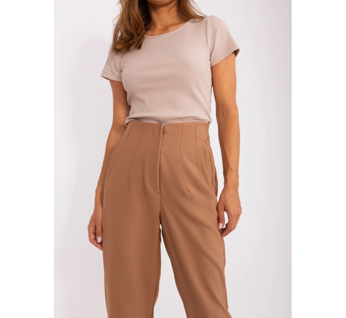 TW SP OB067 kalhoty.41P světle hnědá