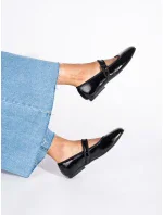 Originální baleríny dámské černé bez podpatku Originální baleríny dámské černé bez podpatku