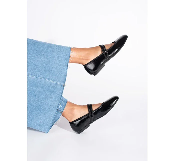 Originální baleríny dámské černé bez podpatku Originální baleríny dámské černé bez podpatku