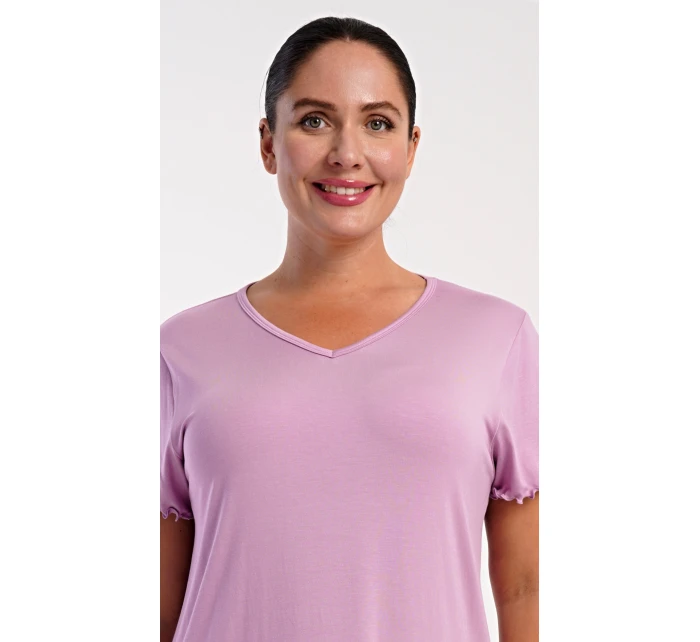 Dámská noční košile s krátkým rukávem Liliana Dámská noční košile s krátkým rukávem Liliana