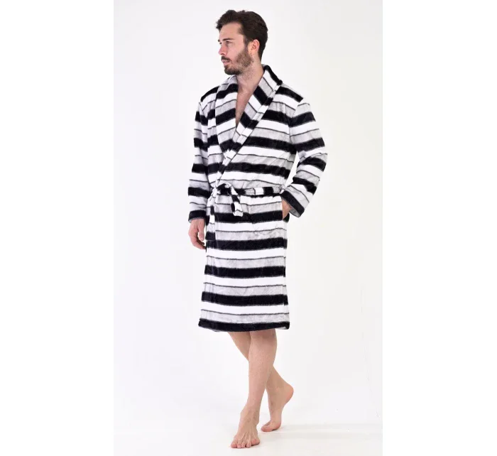 Pánský župan se šálovým límcem model 19159242 - Vienetta MAN