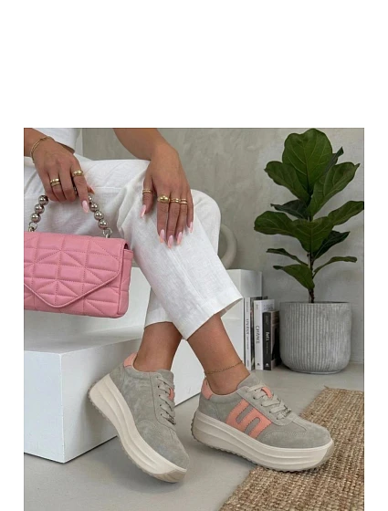 Sportovní boty na platformě model 226030 Solea