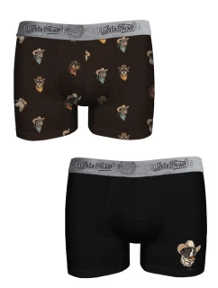 Pánské boxerky John Frank JF2BEF43 2pack