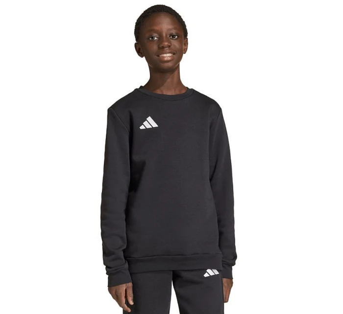 Dětská mikina adidas Entrada 26 Sweat Top černá JZ6554