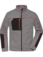 JN Pánská pletená fleecová bunda 02. carbon model 22532573 - Daiber JN Pánská pletená fleecová bunda 02. carbon model 22532573 - Daiber