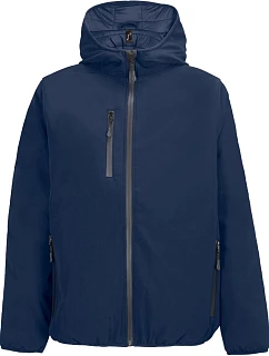 SOL'S Falcon Padded Men Pánská 3-vrstvá zimní softshellová bunda 25.4449 abyss blue