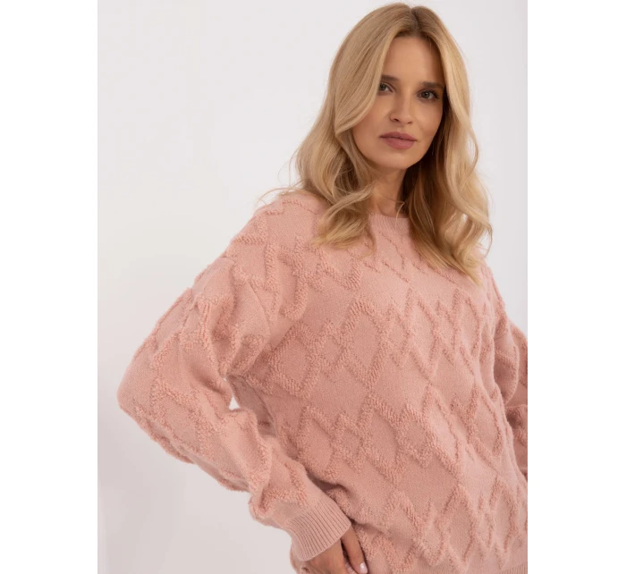 Sweter AT SW model 20463761 jasny różowy - FPrice