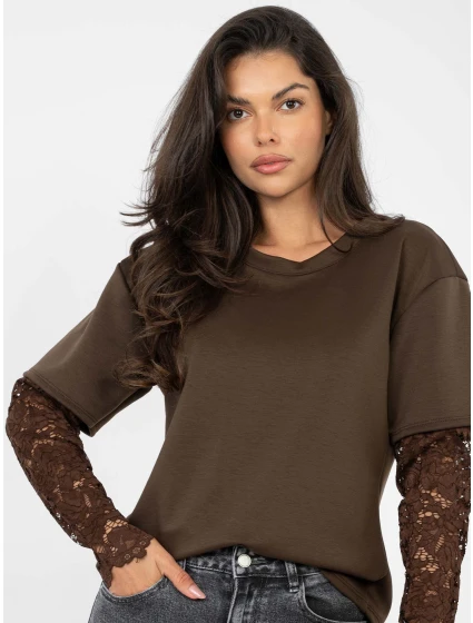 Halenka IT BZ 22128.27 tmavě hnědá Halenka IT BZ 22128.27 tmavě hnědá