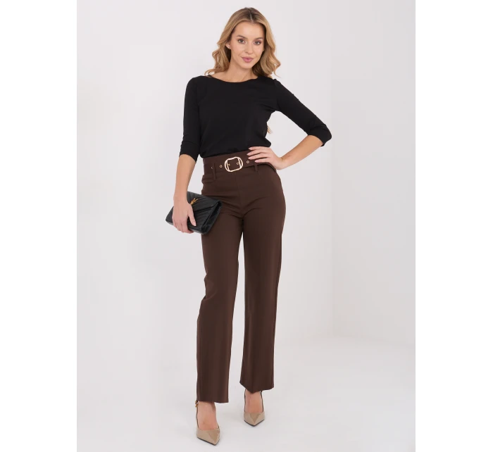 Kalhoty IT SP FL7371.61 hnědé