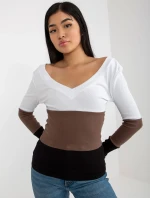 Halenka RV BZ 8429.35X bílá a černá