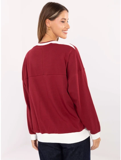 Bluzka RV BZ model 21406728 bordowy - FPrice