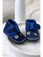 Dětské bačkory na suchý zip – tmavě modré Jeselle Dětské bačkory na suchý zip – tmavě modré Jeselle