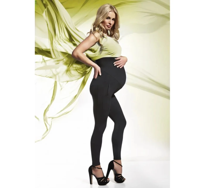 Těhotenské legíny Melanie 200Den - Bas Black Těhotenské legíny Melanie 200Den - Bas Black