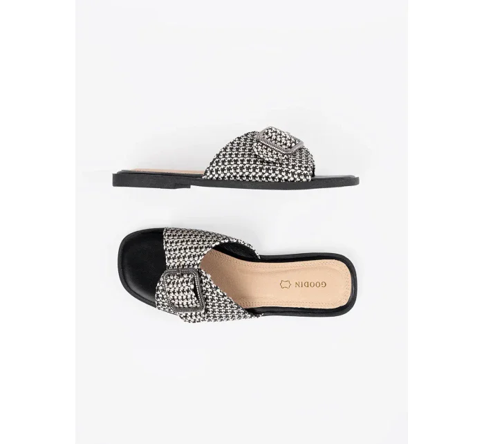 Trendy nazouváky model 21179086 dámské na plochém podpatku - GOODIN