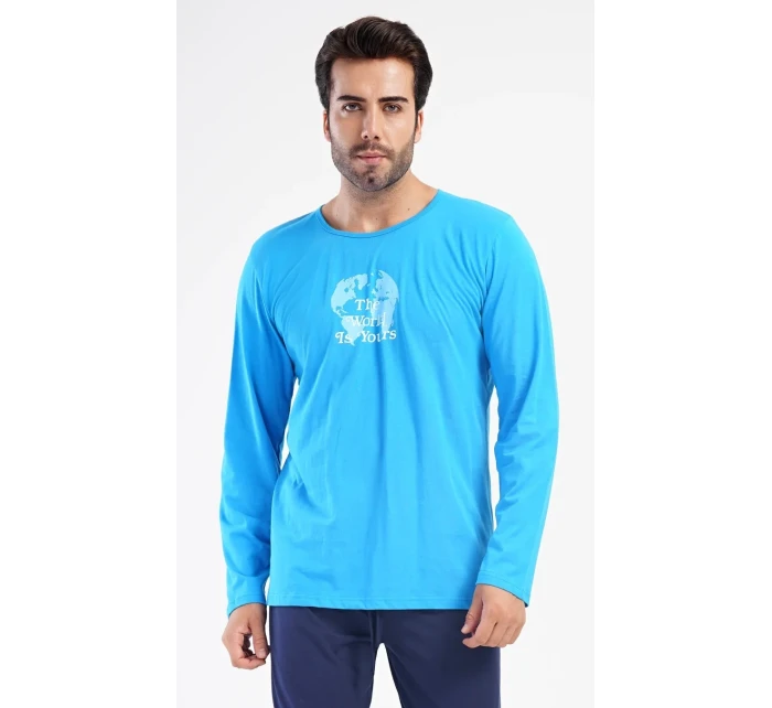 Pánské pyžamo dlouhé model 20656684 - Vienetta MAN