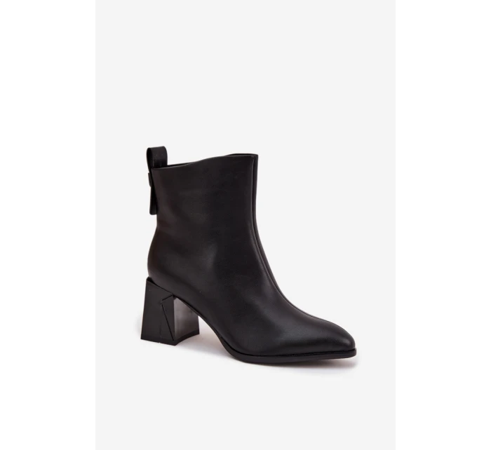 Boty na podpatku  model 222517 Step in style