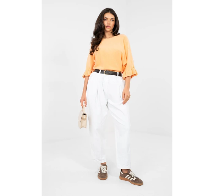 Kordové kalhoty model 224384 Italy Moda