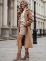 Dámské semišové béžové boty FashionStreet ZY1166