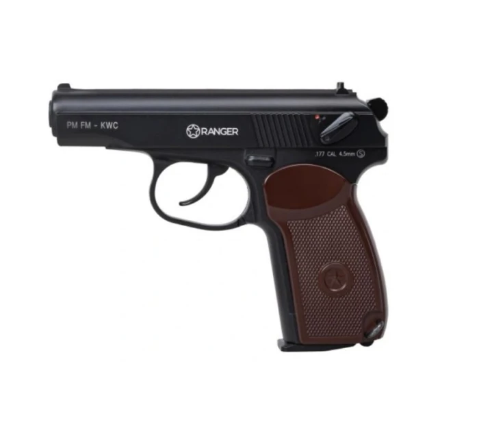 RANGER PM FM KWC pistole ráže 4,5 BBs 18 ran FULL METAL CO2 (AAKCMD441AZB)