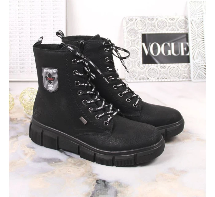 Nepromokavé pohodlné boty Rieker W RKR557 Nepromokavé pohodlné boty Rieker W RKR557