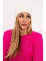 Fleecová čepice Marta K231 ecru Fleecová čepice Marta K231 ecru