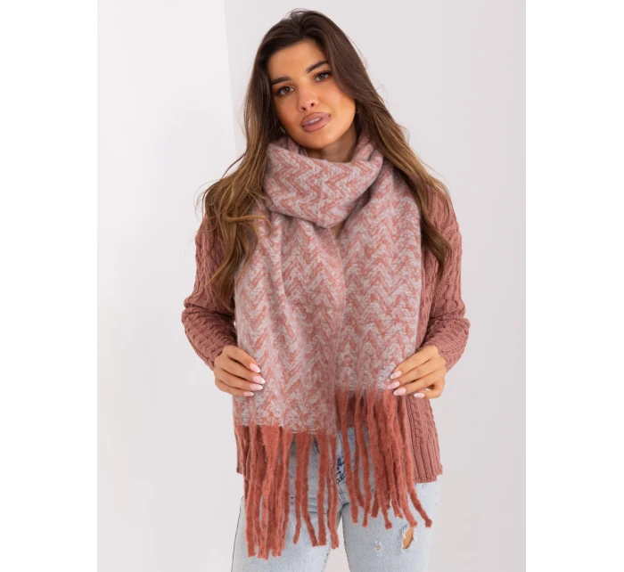 Szalik AT SZ model 19005903 pomarańczowy - FPrice