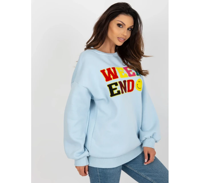 Mikina EM BL 617 6.30x světle modrá