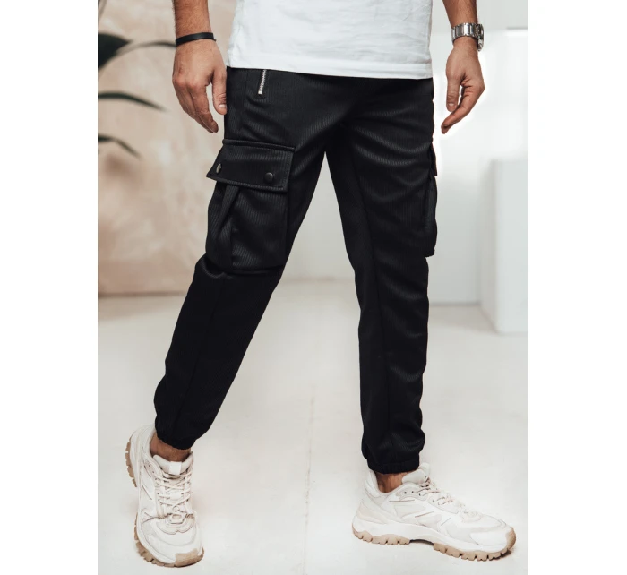 Pánské kalhoty cargo černé Dstreet model 21982815 - FashionStreet
