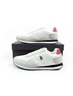 U.S. Polo Assn sportovní boty tenisky pánské módní pohodlné bílé